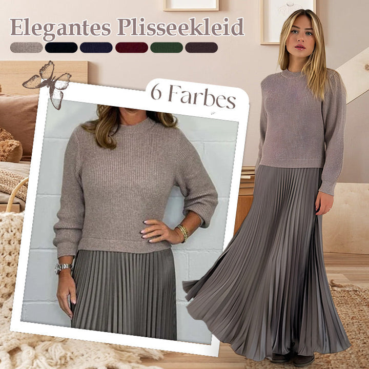 Sophie | Elegant Pleated Dress