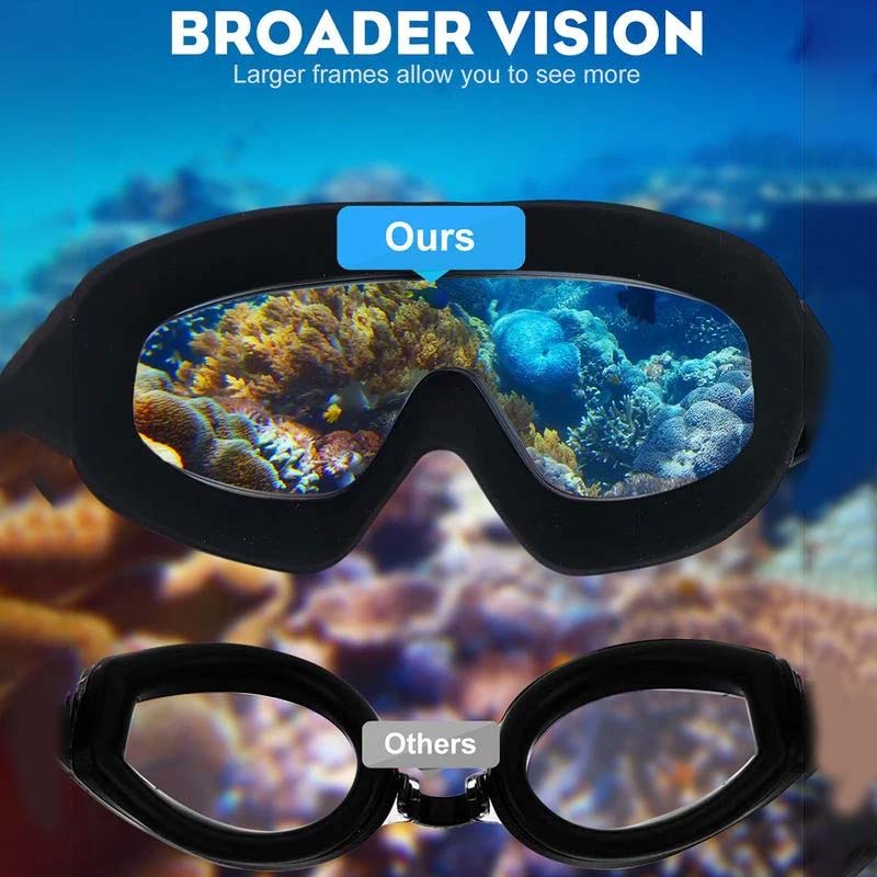 Azura | Wide View Anti-Fog Swim Goggles