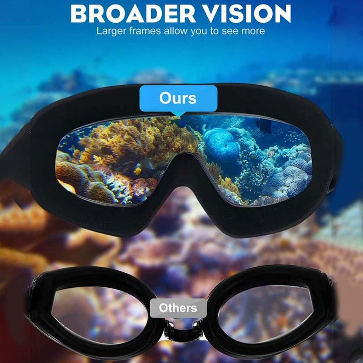 Azura | Wide View Anti-Fog Swim Goggles