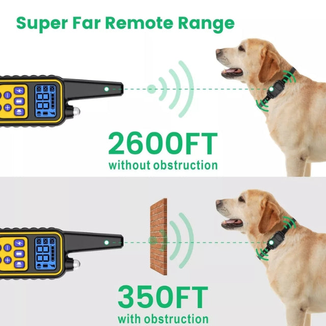 Azura | Adjustable Electric Dog Training E-Collar – Safe, Effective Remote Control
