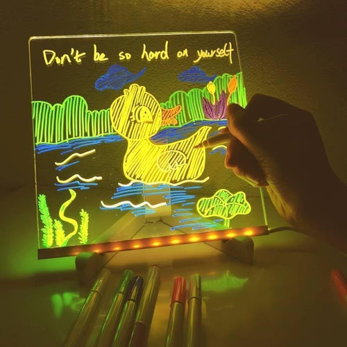 Azura | LED Notice Board with 7 Colors Pen