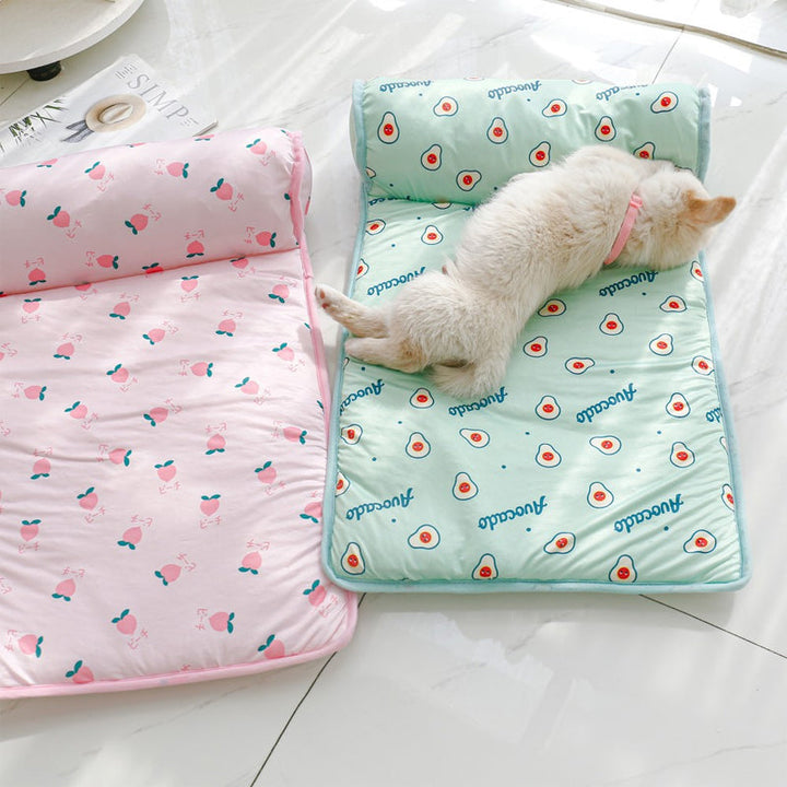 Pet Summer Cool Bed Ice Silk Cooling Mat for Dogs & Cats | Azura