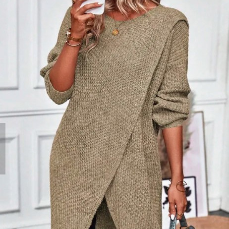 Olivia - Knitted Long Dress