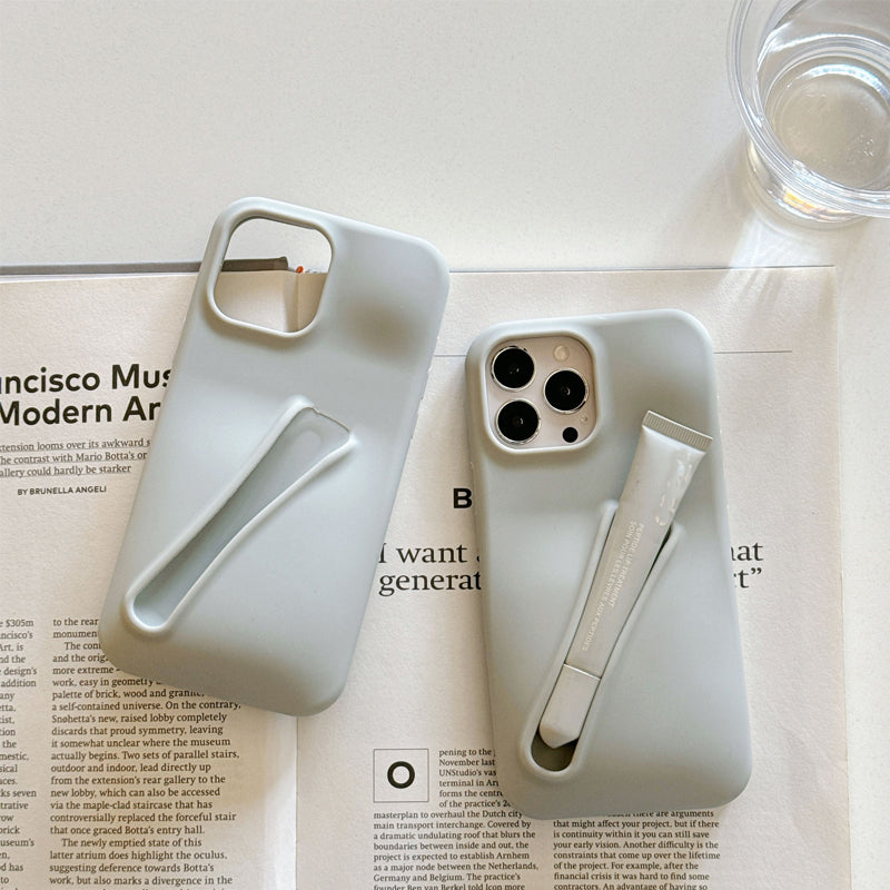 Azura | Lipstick Holder Phone Case