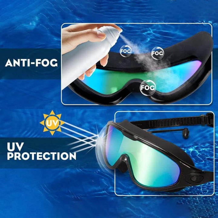 Azura | Wide View Anti-Fog Swim Goggles