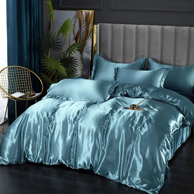 BowLift | Luxury Silk Satin Bedding Set - SilkElegance