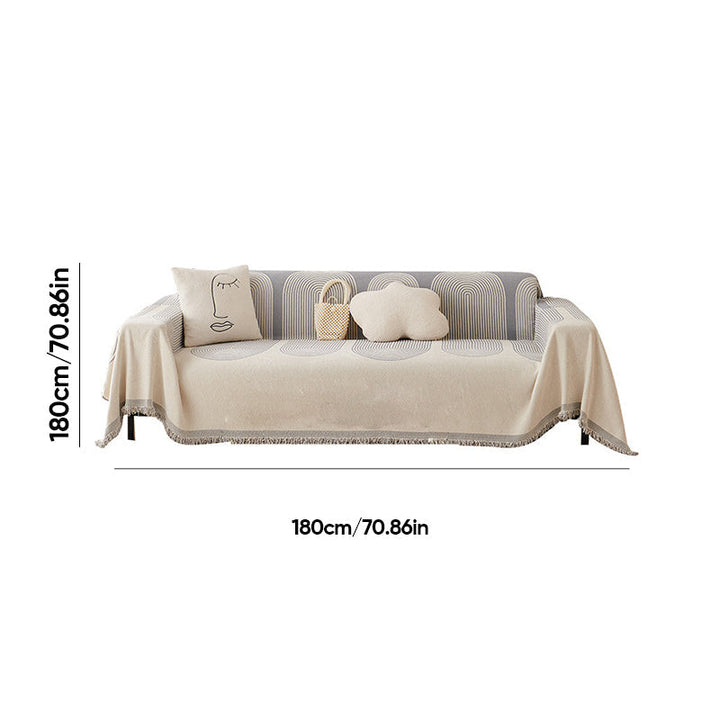 Double Sided Chenille Sofa Cover | Bowlift