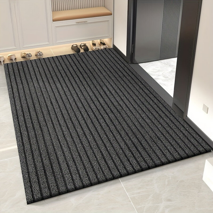 BowLift | All-Season Weatherproof Doormat – Abrasion-Resistant Striped Doormat, Non-Slip, Stain and Fade Resistant, Low Profile Mat for Indoor and Outdoor