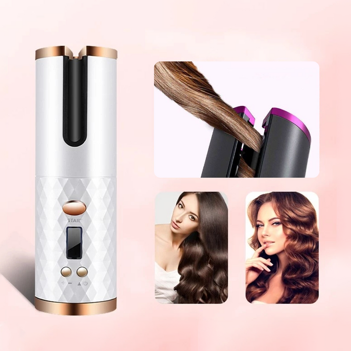 Azura | Cordless automatic rotating curling iron