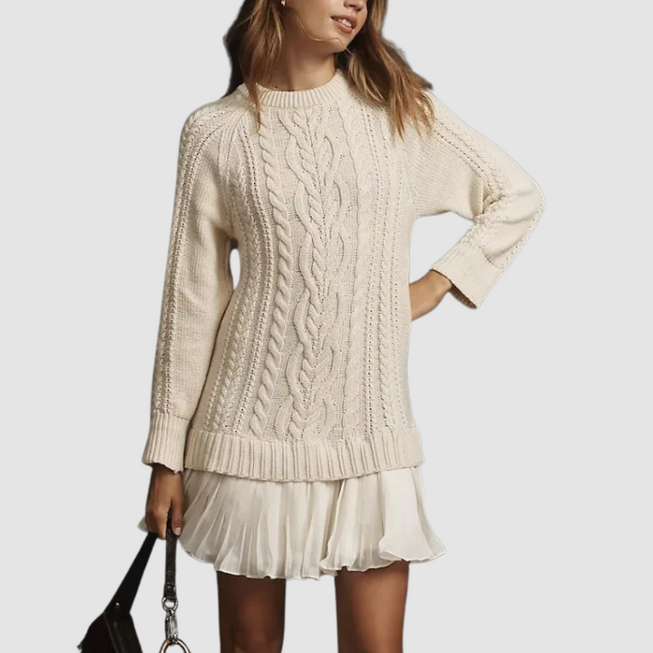 Lyla™ Cable Knit Mini Dress