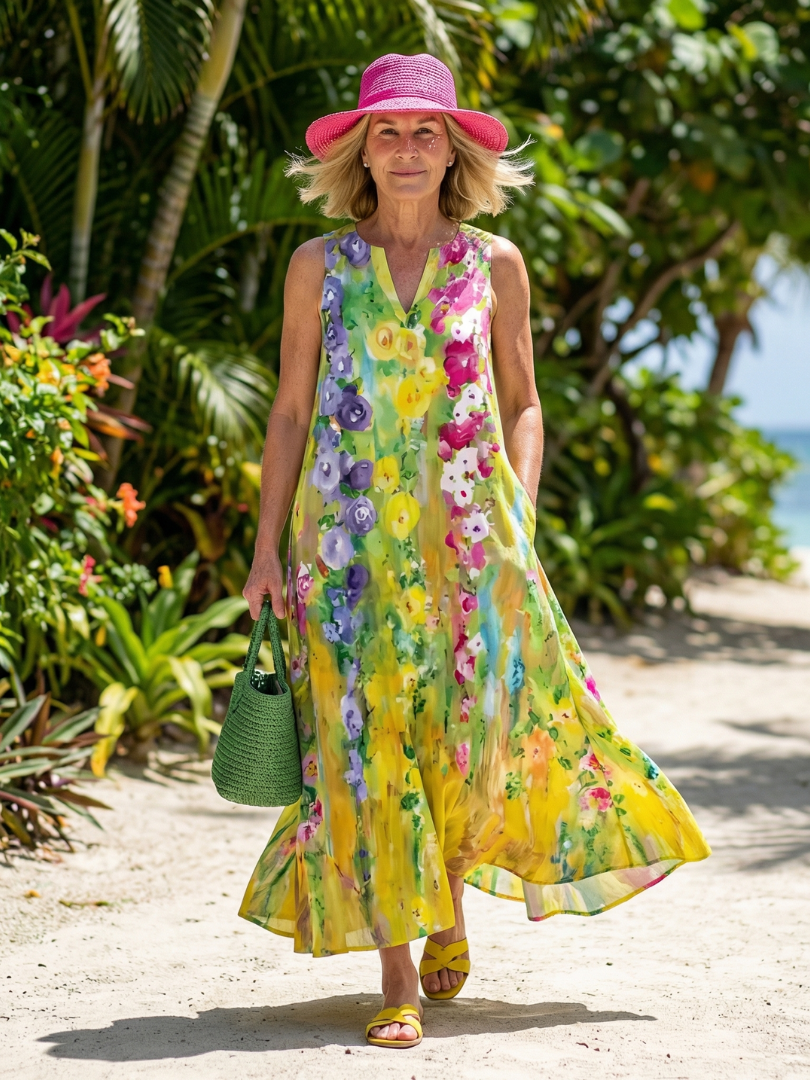 Avira | Light Flow Maxi Dress