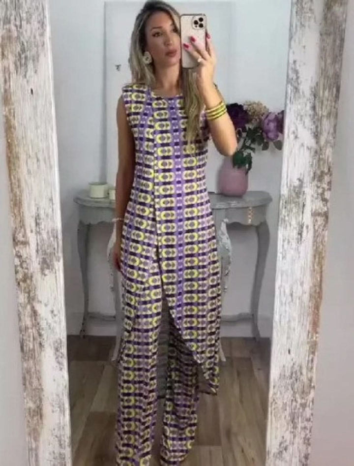SKYE – PRINTED COMFY SUIT