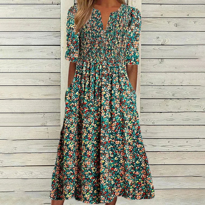 Jill | Garden Meadow Smock Dress