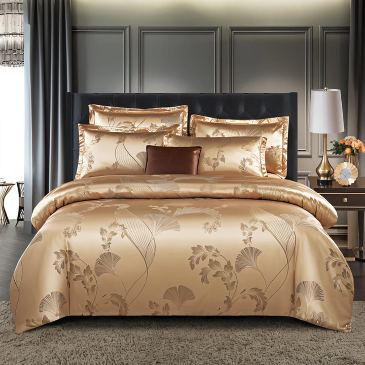 BowLift | Luxury Satin Duvet Cover with Pillowcases – Silky Soft & Breathable Bedding