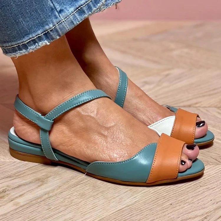Casey | Color Block Sandals