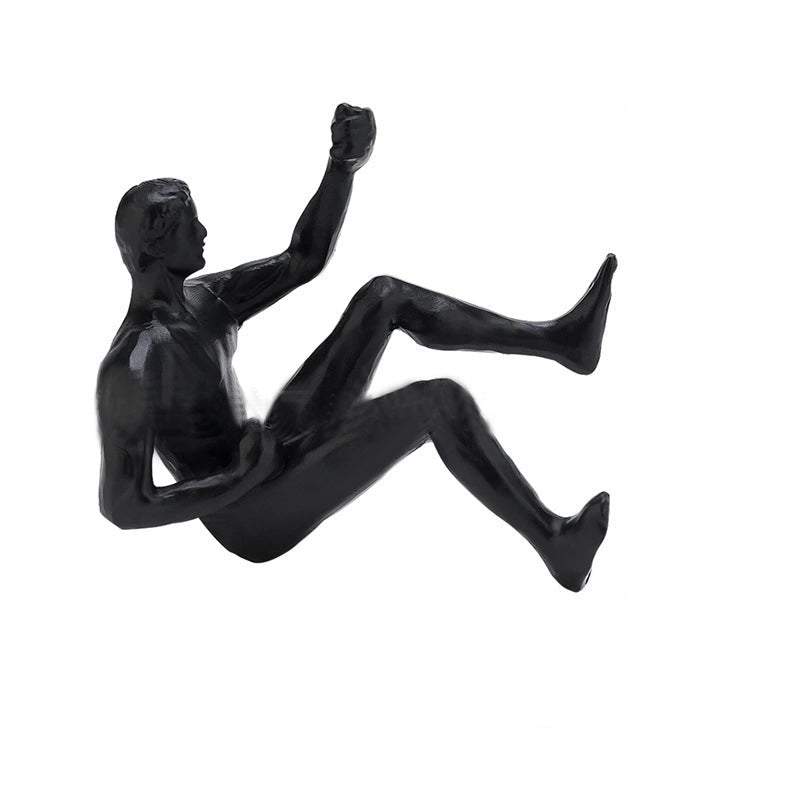BowLift | Climbing wall hanging statues