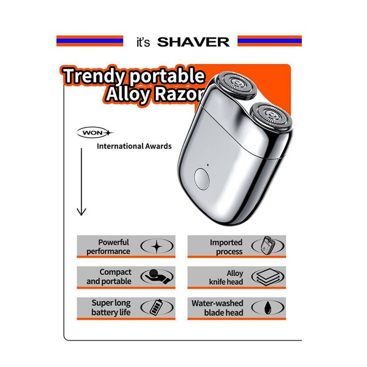 Azura | Mini Magnetic Men's Electric Shaver