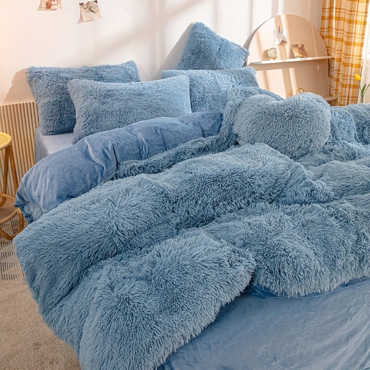 BowLift | Luxurious Velvet Duvet Cover Set for Ultimate Comfort