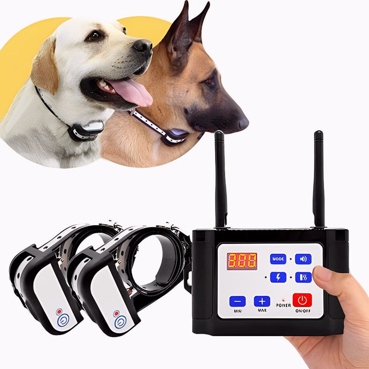 Azura | SafeZone - Wireless Dog Fence & Training Collar | Animal-Friendly Correction Methods | Rechargeable & Waterproof