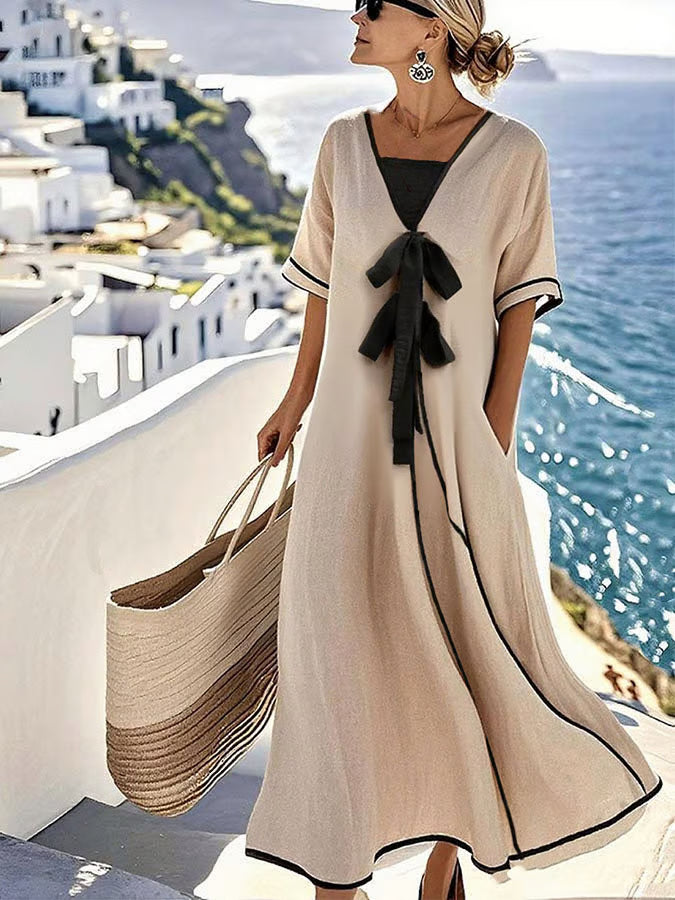 Soft Relaxed Linen Dress