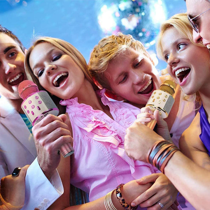 Azura | Rechargeable wireless Bluetooth karaoke microphone