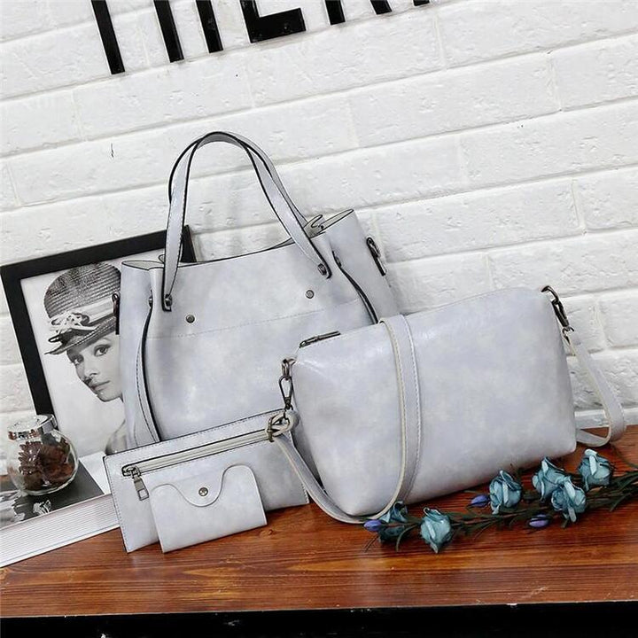 Sutton - Stylish Retro 4-Piece Bag Set