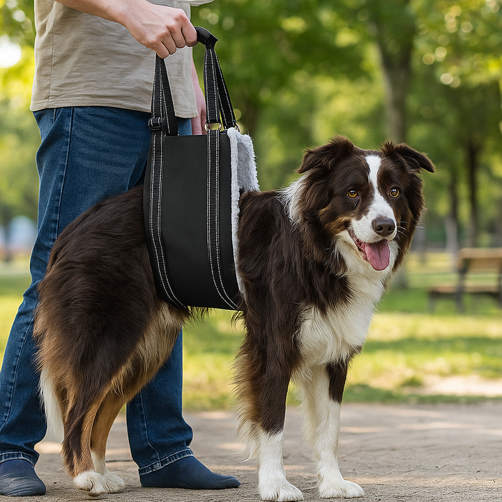 Dog support harness - Adjustable rehabilitation belt Azura