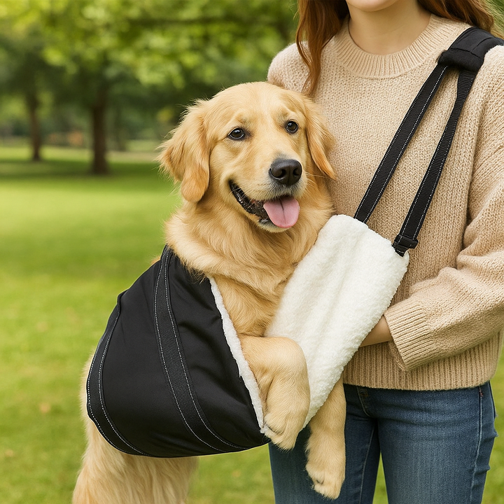 Dog support harness - Adjustable rehabilitation belt Azura