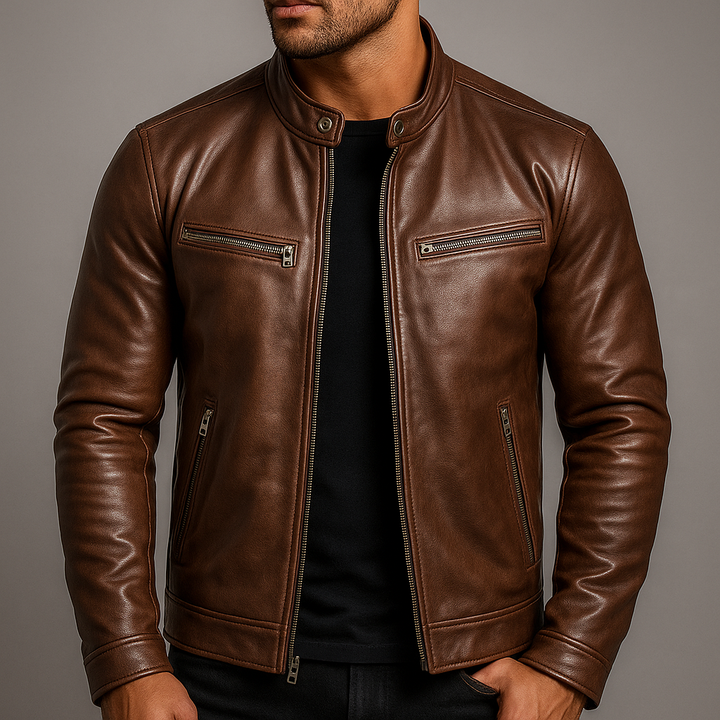 Jace™ | Casual Leather Jacket