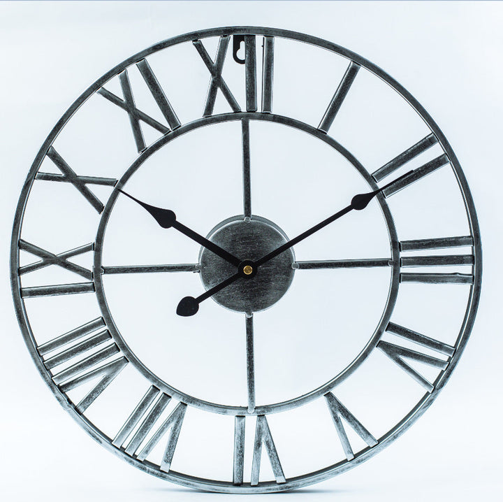BowLift | Vintage Iron Large Retro Wall Clock