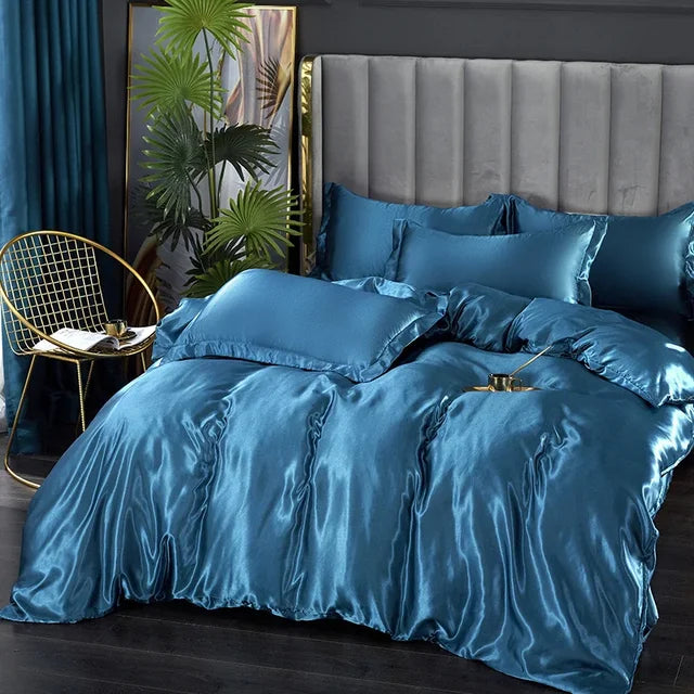 BowLift | Luxury Silk Satin Bedding Set - SilkElegance