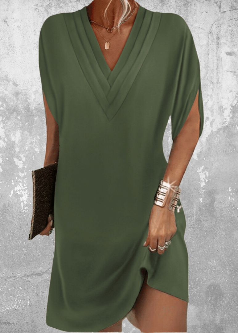 Amelia™ - Elegant Tummy Covering Dress