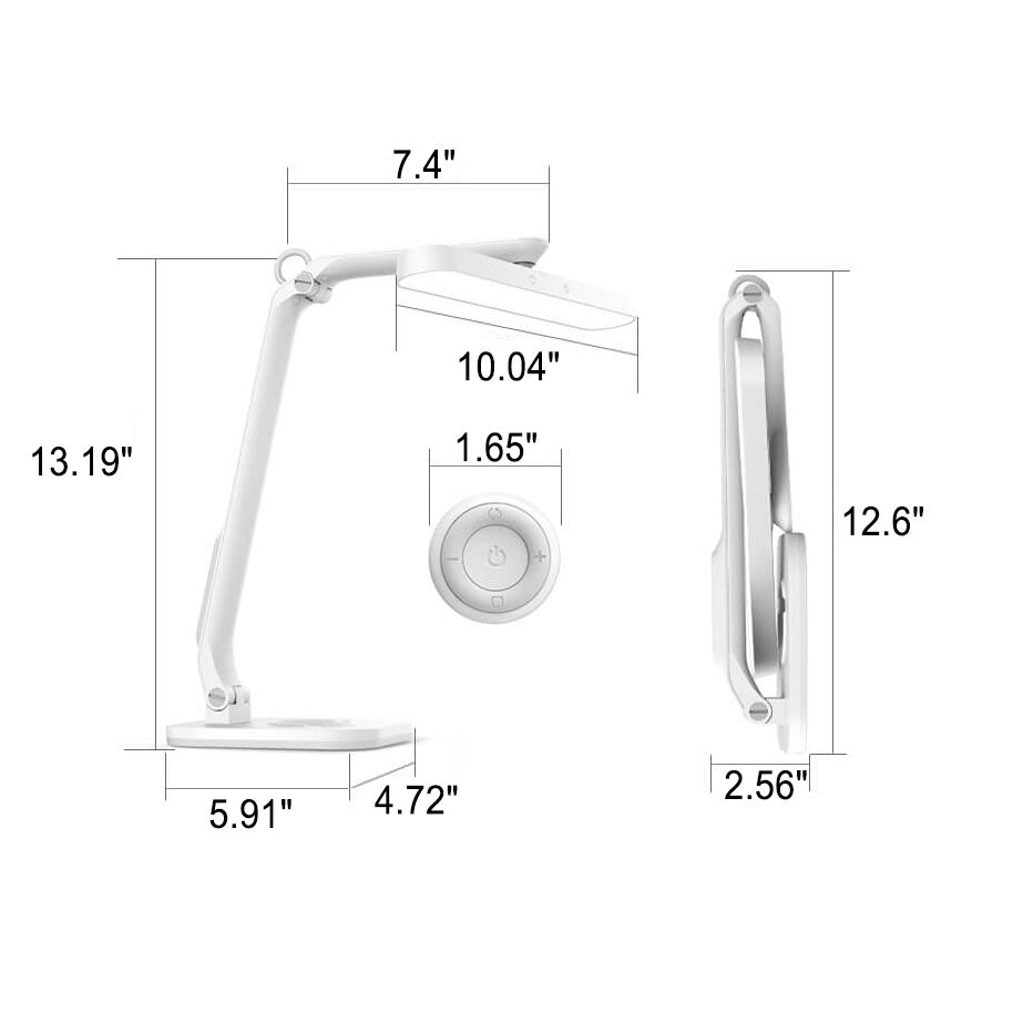 BowLift | Modern Student Eye Protection USB Charging Folding LED Desk Lamp