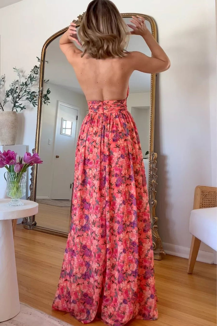 Luna | Maxi Dress with Floral Print