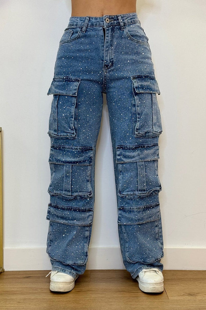 AVRIELLE – HIGH-WAISTED WIDE-LEG JEANS FOR WOMEN