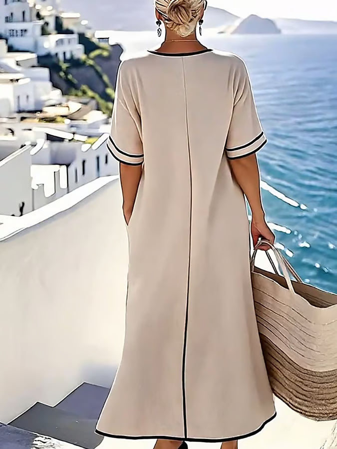Soft Relaxed Linen Dress