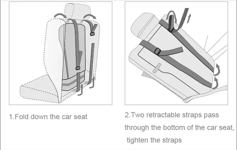 Azura | Portable Child Travel Car Seat | Foldable Safety Booster with 5-Point Harness | Ages 0–12 Years