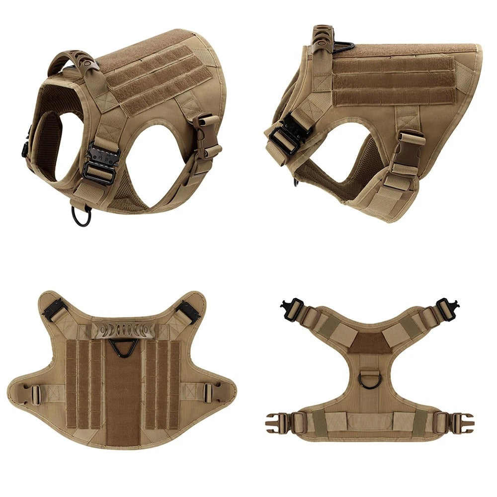 Azura | KrachtGrip Dog Harness – Adjustable Tactical Harness for Training & Walks