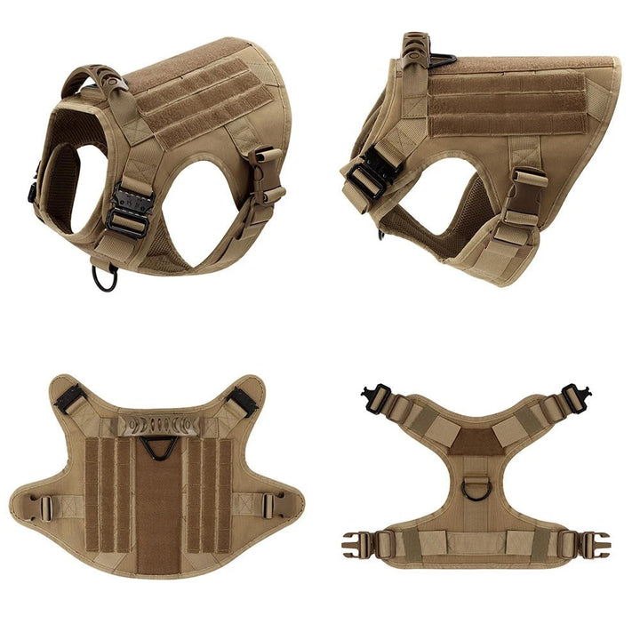Azura | KrachtGrip Dog Harness – Adjustable Tactical Harness for Training & Walks
