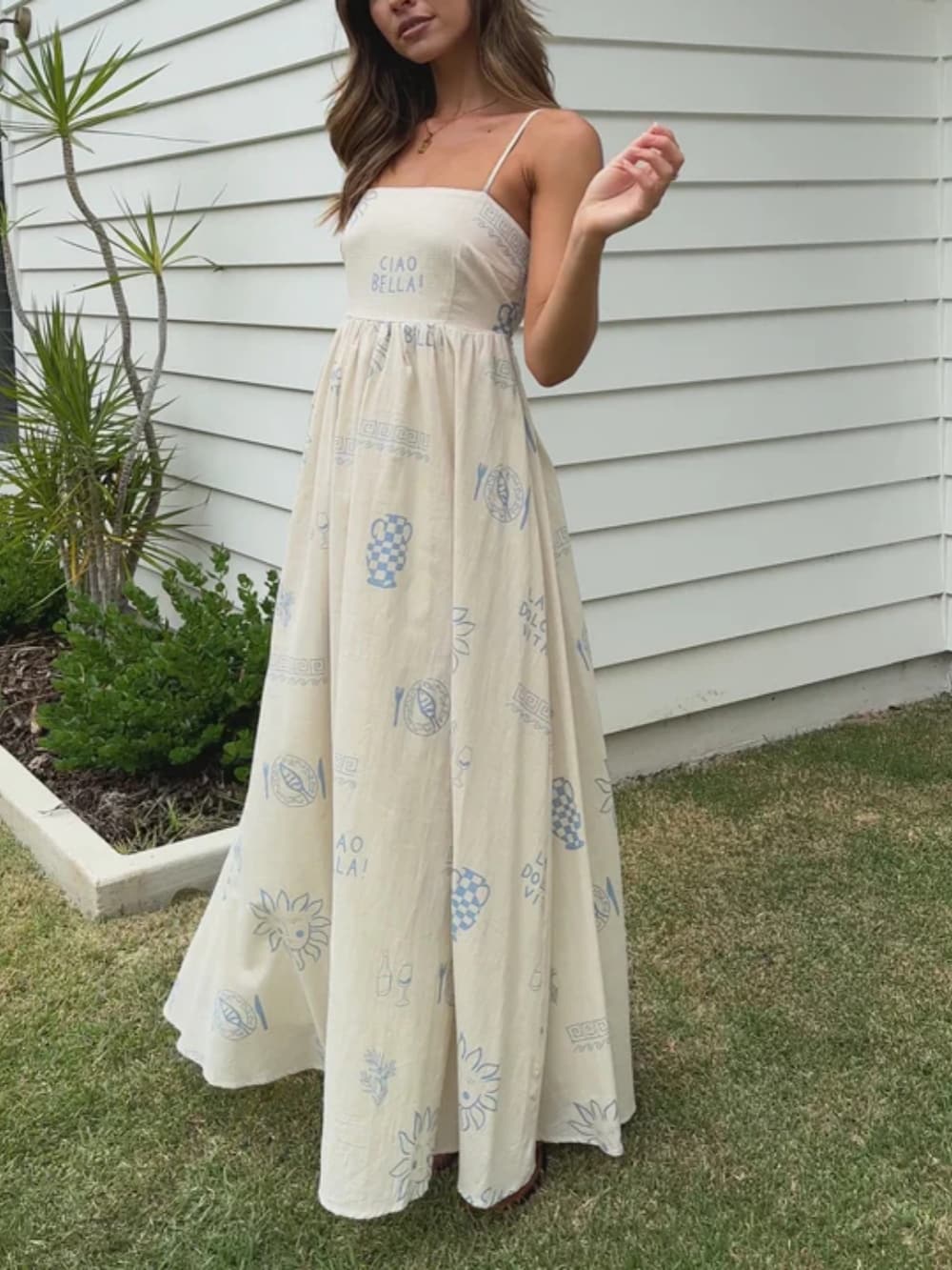 The Boho Charm Maxi Dress