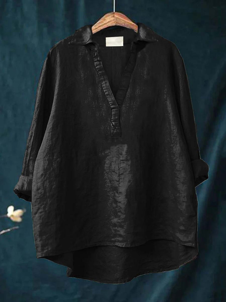 Andrea Linen Blouse