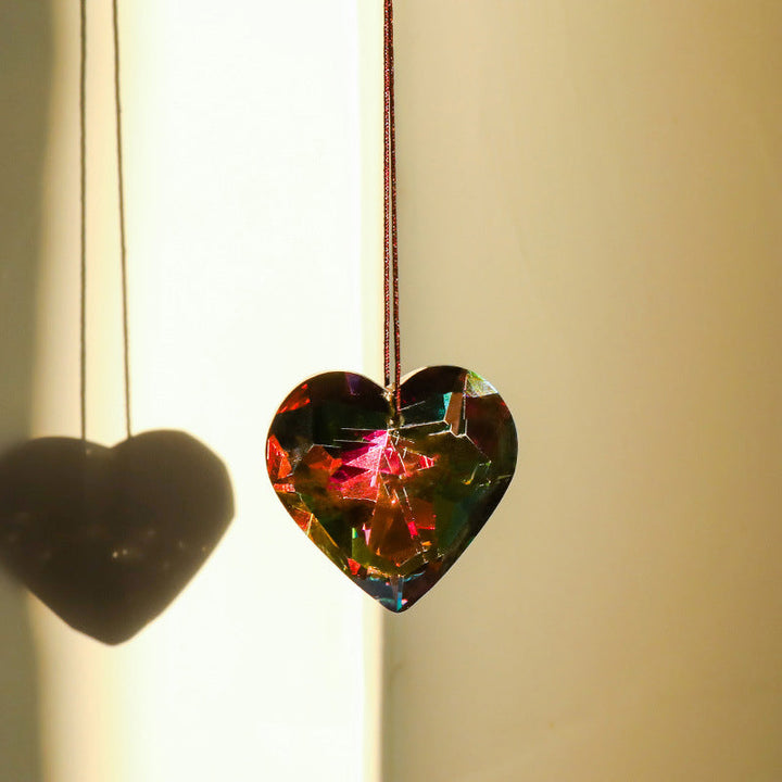 BowLift | Hanging Heart Sun Catcher Prism Crafts