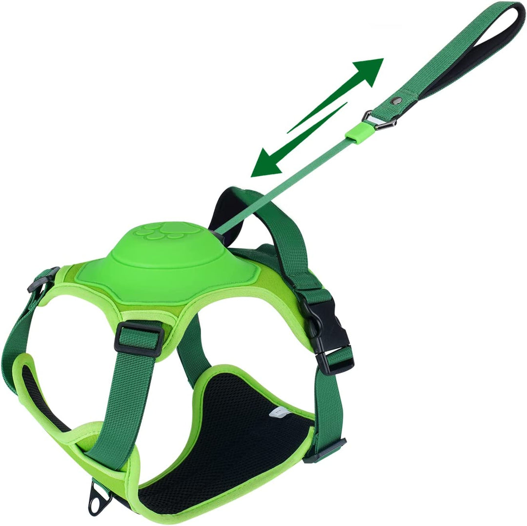 Azura | mamymarket™ - Dog Harness and Retractable Leash Set All-in-One