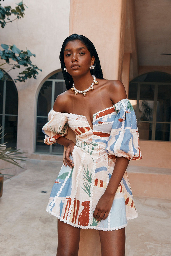 LUMIÈRE – ELEGANT LONG EVENING SUMMER DRESS