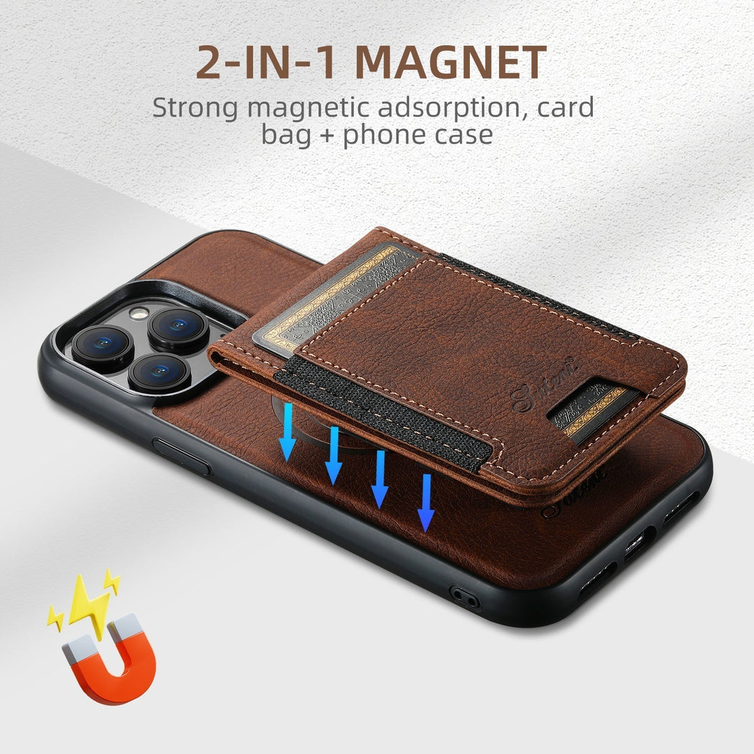 LuxLeather Case - Elegant Leather Phone Case with MagSafe Azura