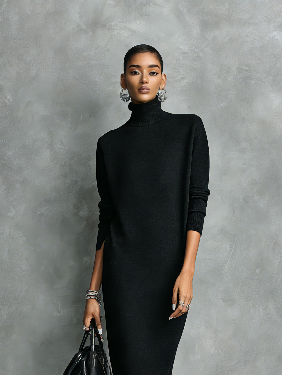 Bianca - Knit Midi Dress