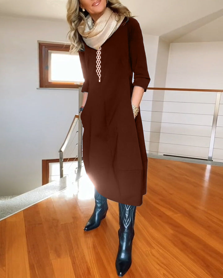 Jennifer | Graceful Casual Elegance Dress