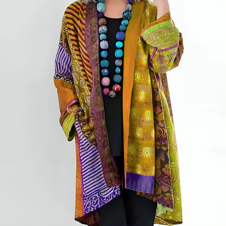 EUNICE – BOHEMIAN PATCHWORK KIMONO