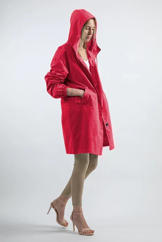 Barbara | Oversized Water-Resistant Windbreaker