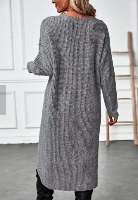 Olivia - Knitted Long Dress